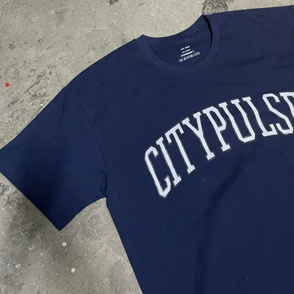 CITYPULSE CLASSIC ARCH LOGO TEE (NAVY BLUE)