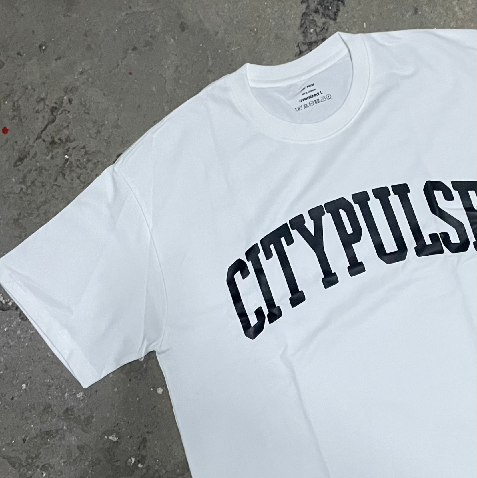 CITYPULSE CLASSIC ARCH LOGO TEE (WHITE)